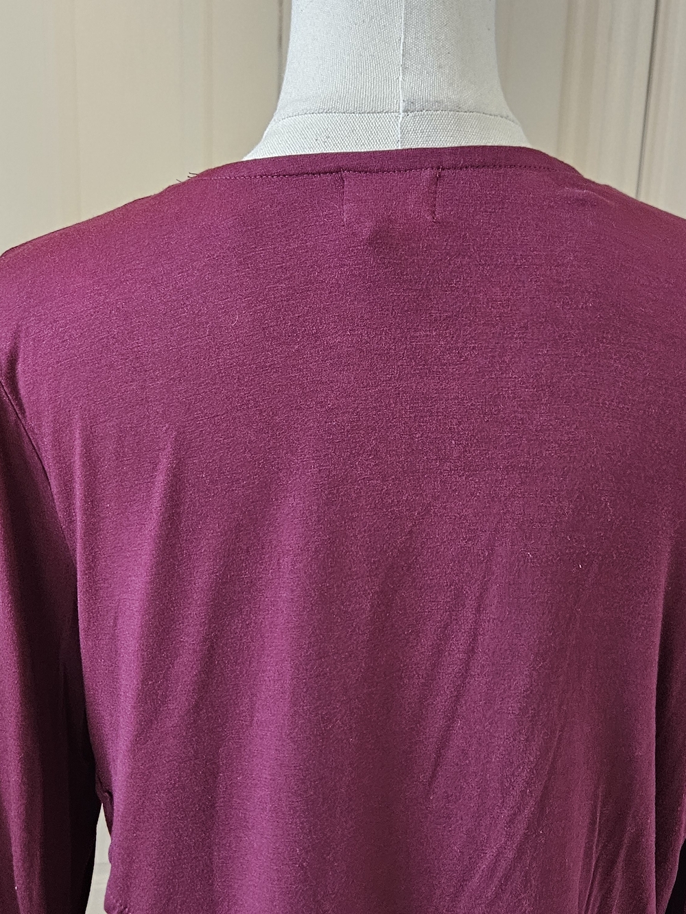Worthington Open Front Cardigan – Size Medium – Burgundy - Picture 10 of 13